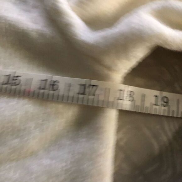 soft surroundings soft winds cowl neck sweater ivory fuzzy super soft - Picture 10 of 12